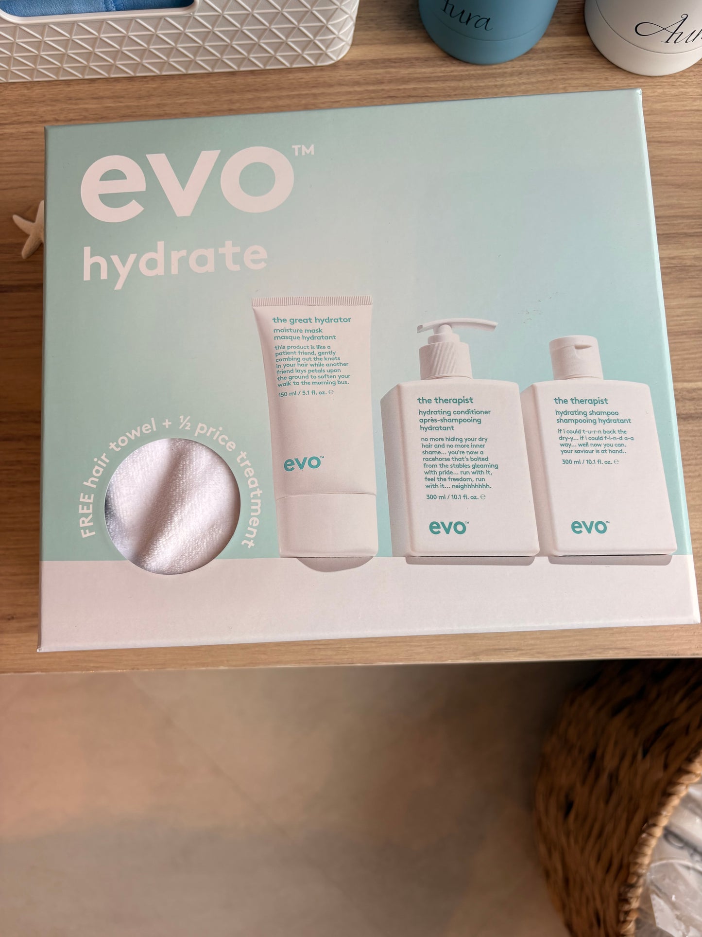 EVO - Coffret hydratation