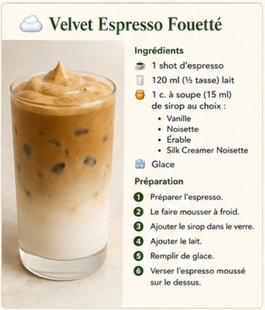 Espresso glacē signature