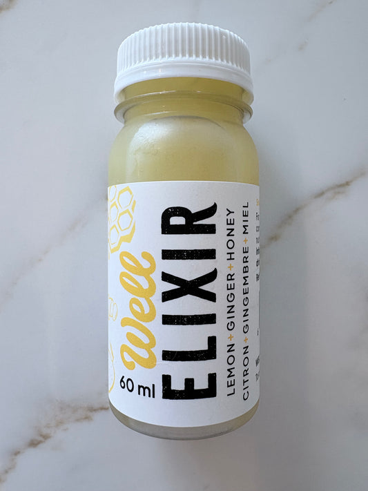 SHOT - Lemon + Ginger + Honey Elixir Box