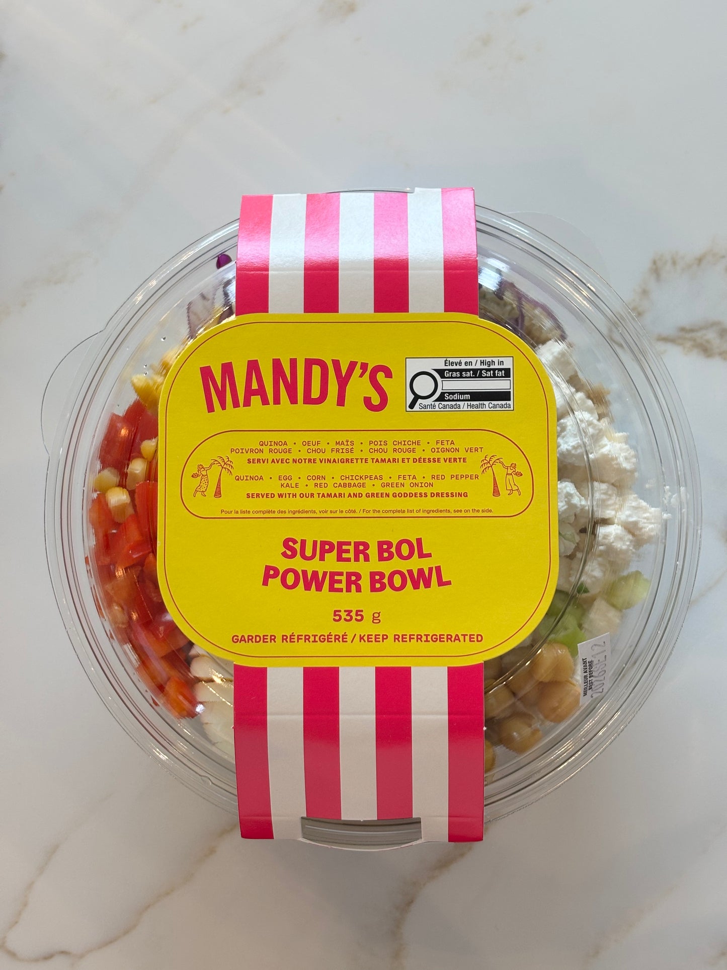 Mandy’s « Super bol »